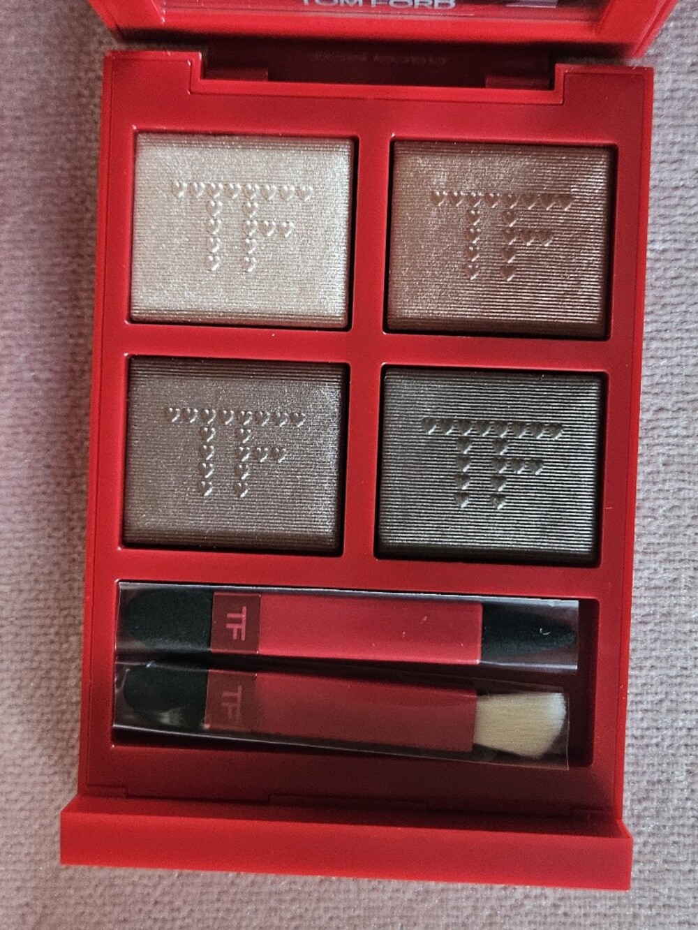 Tom Ford Eye Shadow Palette Quad Body Heat Brand New Limited Edition Red Box Nwt